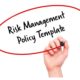 , ادارة المخاطر؛ إدارة المخاطر وتقييم المخاطر والسياسات