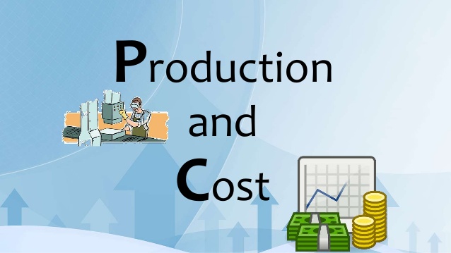 تكاليف الإنتاج في الاقتصاد الجزئي، المعنى العام والمعنى الاقتصادي