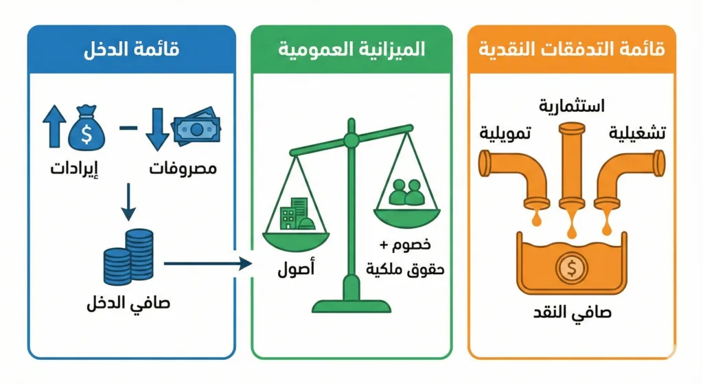 نماذج القوائم المالية