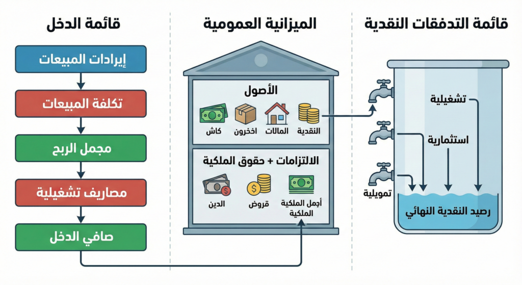 نماذج القوائم المالية