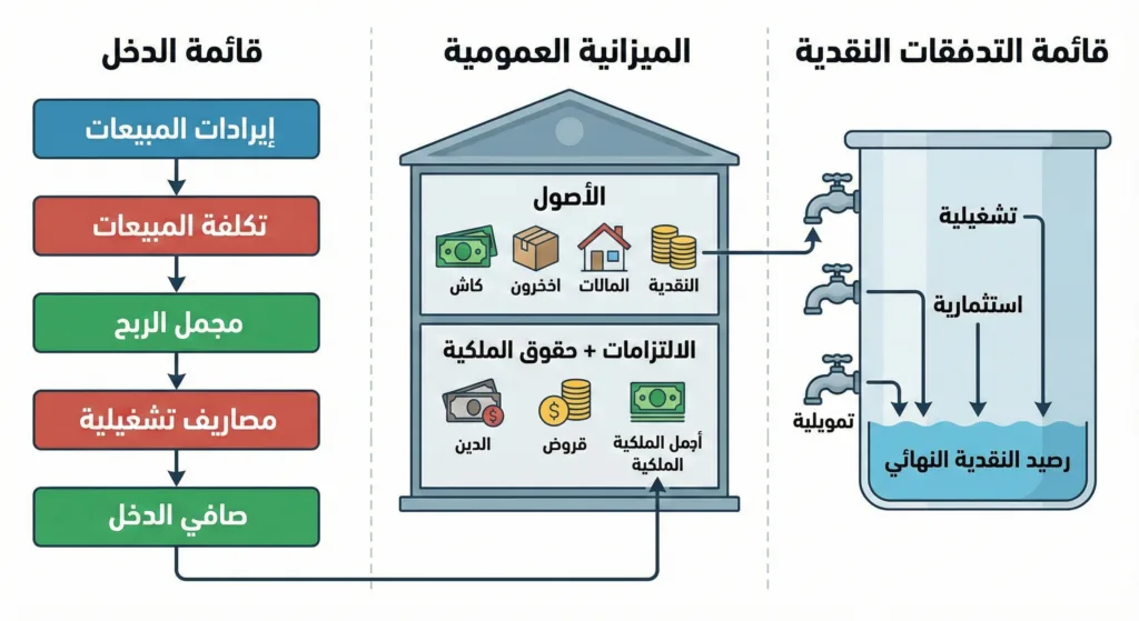 نماذج القوائم المالية