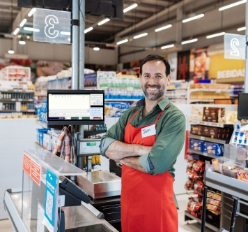 نقاط بيع كاشير لمراكز التخفيضات هايبر