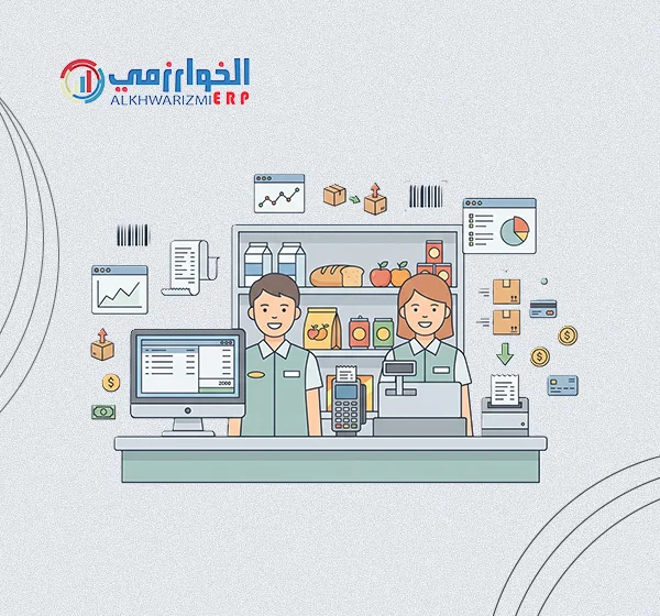 نقاط بيع كاشير لمراكز التخفيضات هايبر